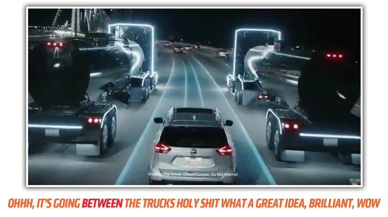 Illustration for article titled Nissan's Star Wars Commercial For Its Semi-Autonomous Driving System Is So Very Stupid